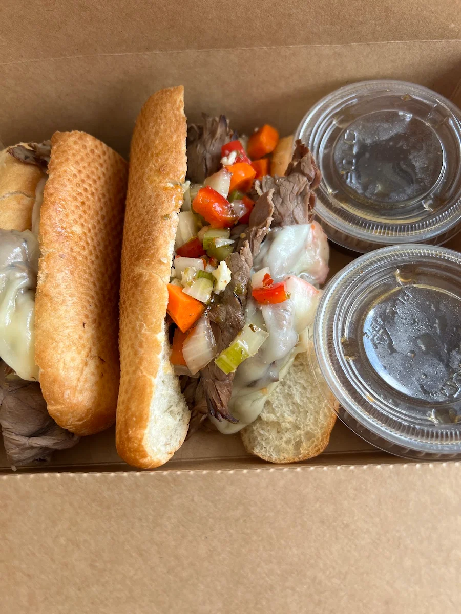 Sliced Beef Sandwich