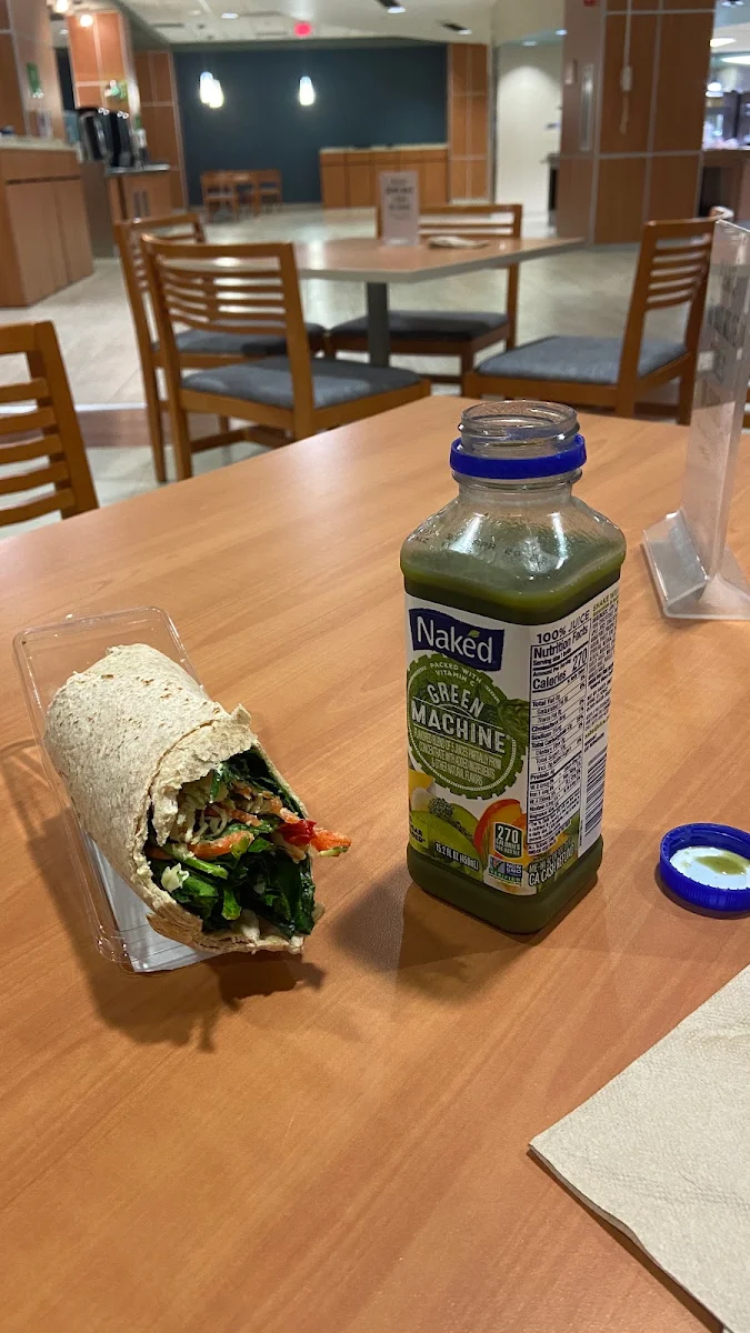 Hummus Veggie Wrap