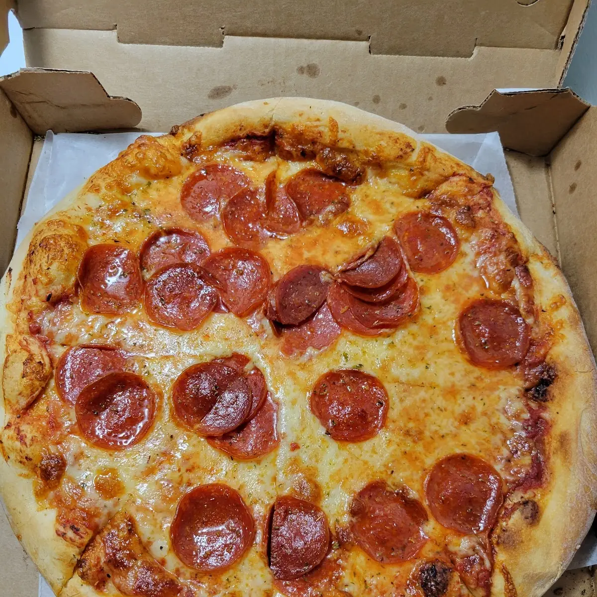 Pepperoni and Sausage Pizza