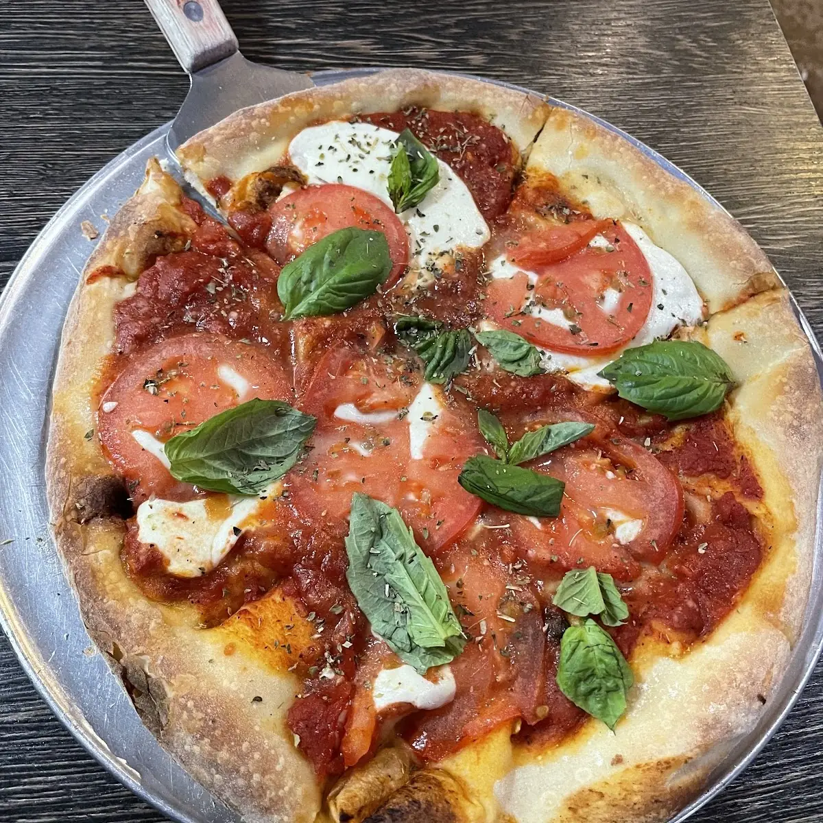 Red Margherita Pizza