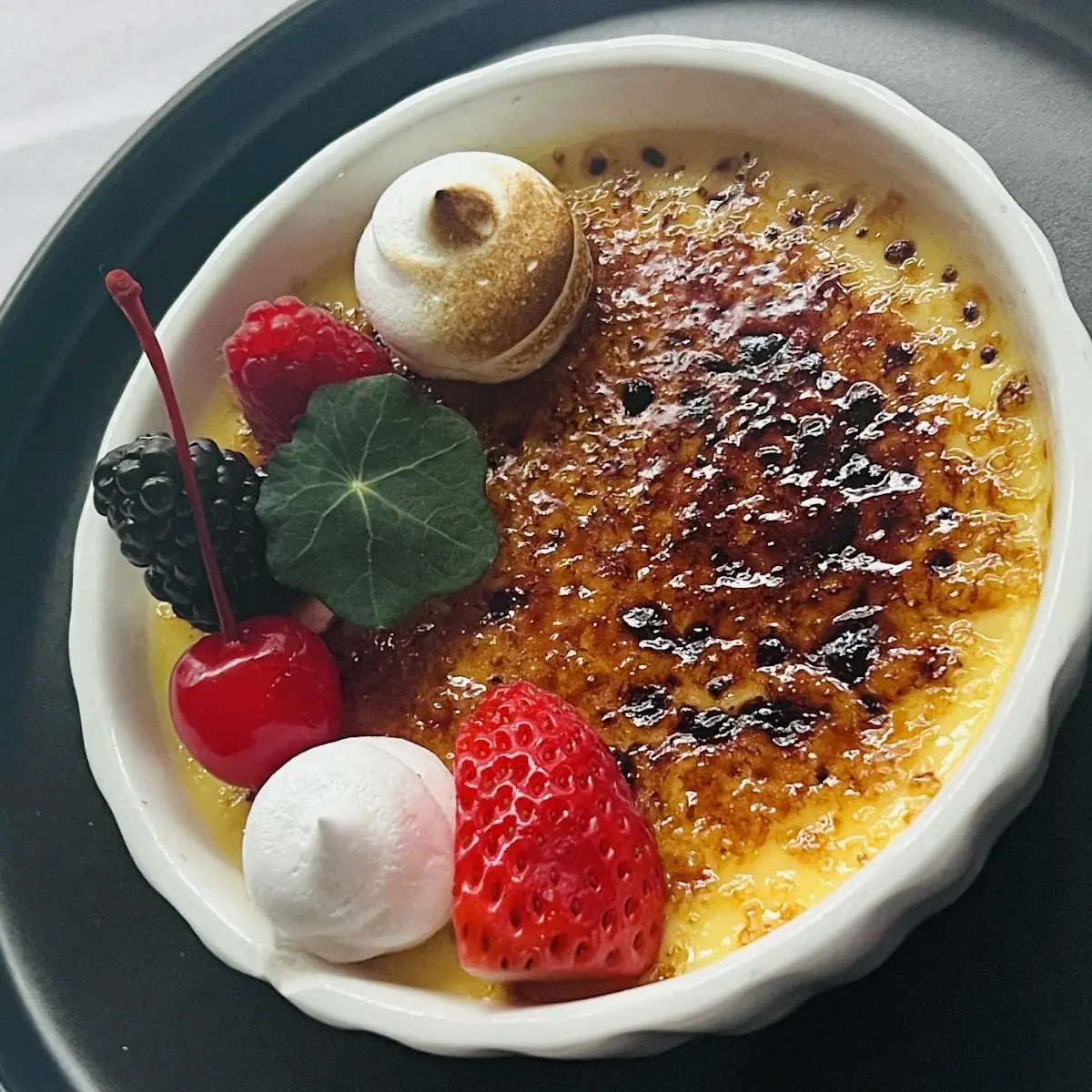 Grand Marnier Creme Brulee