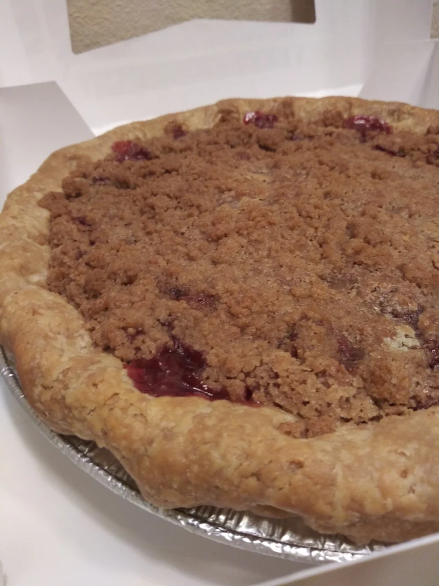 Cherry Streusel Pie