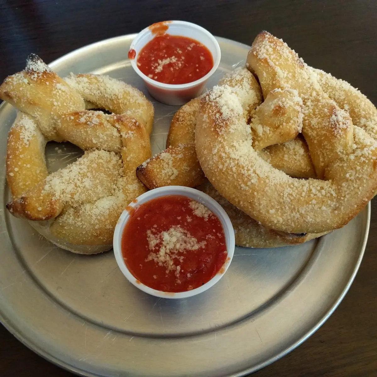 Garlic Parmesan Pretzels