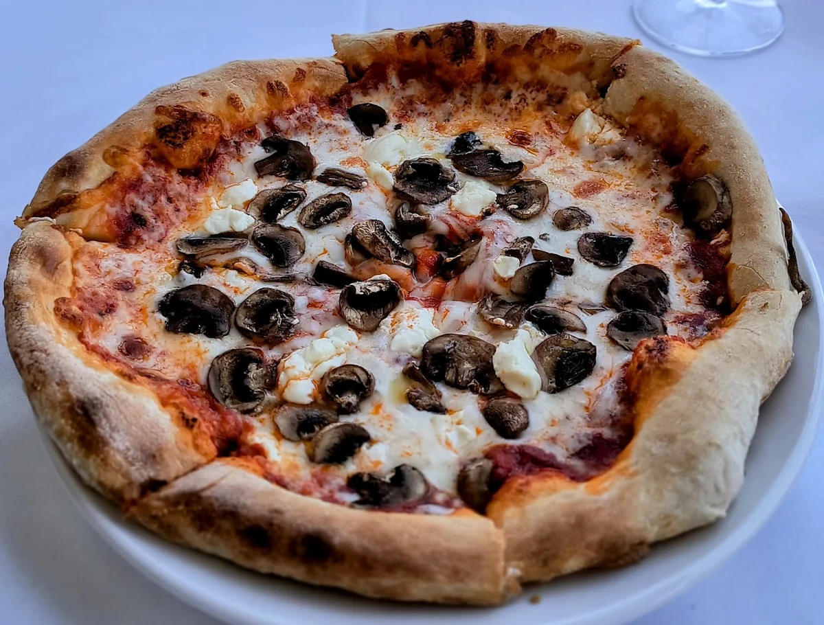 Wild Mushrooms Pizza