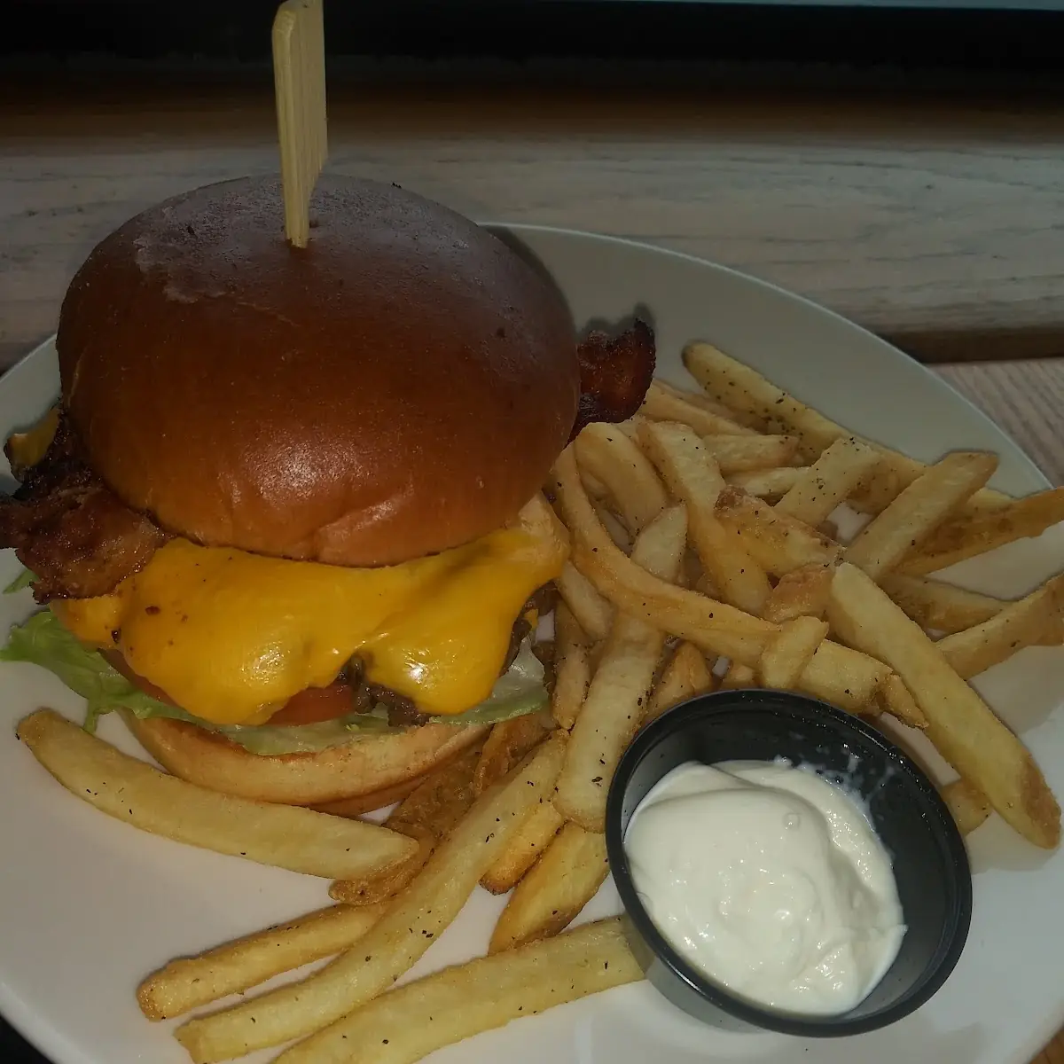 Bacon Cheddar Burger