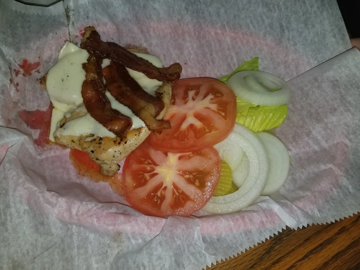 Low Carb Chicken Bacon Cheese Plate