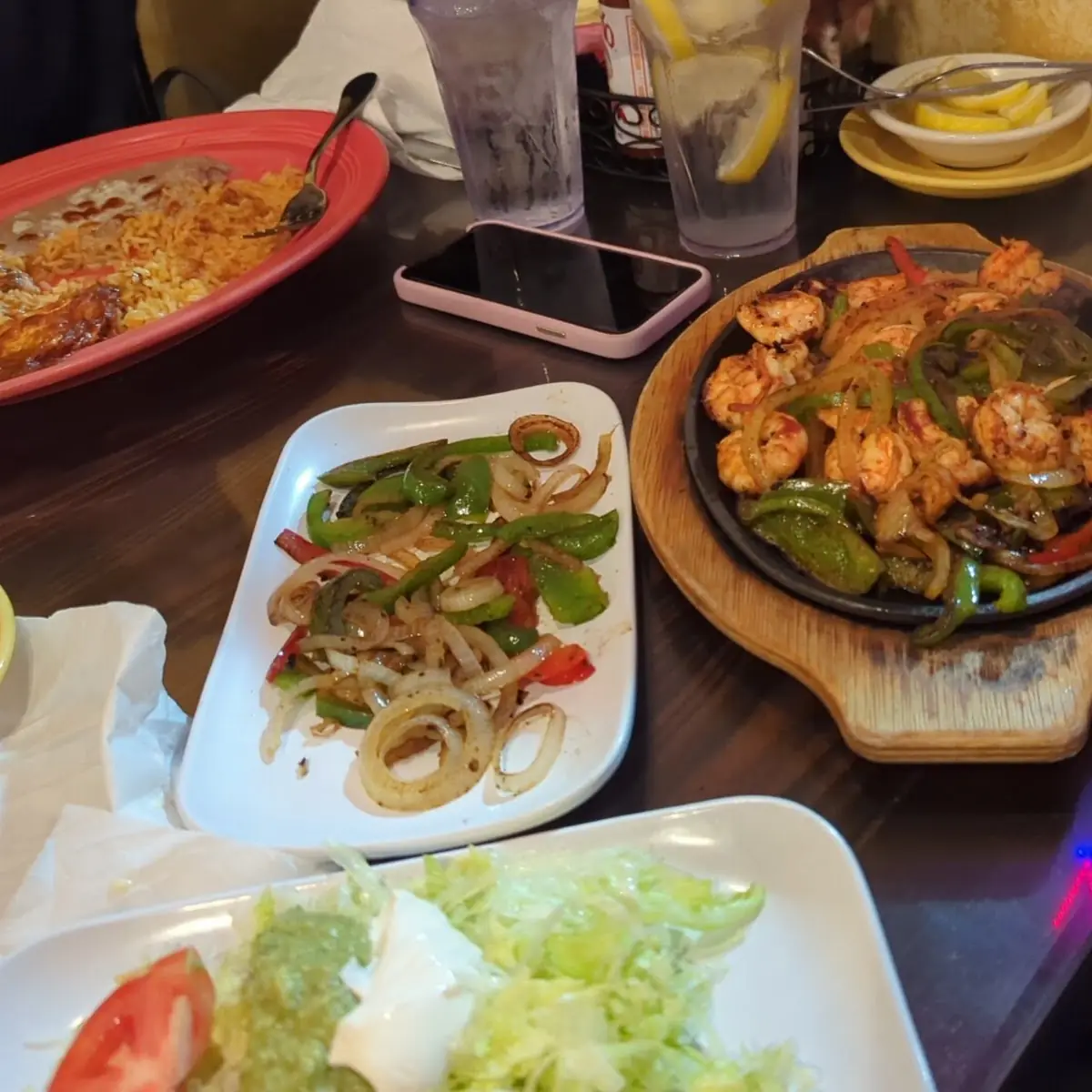 Shrimp Fajitas