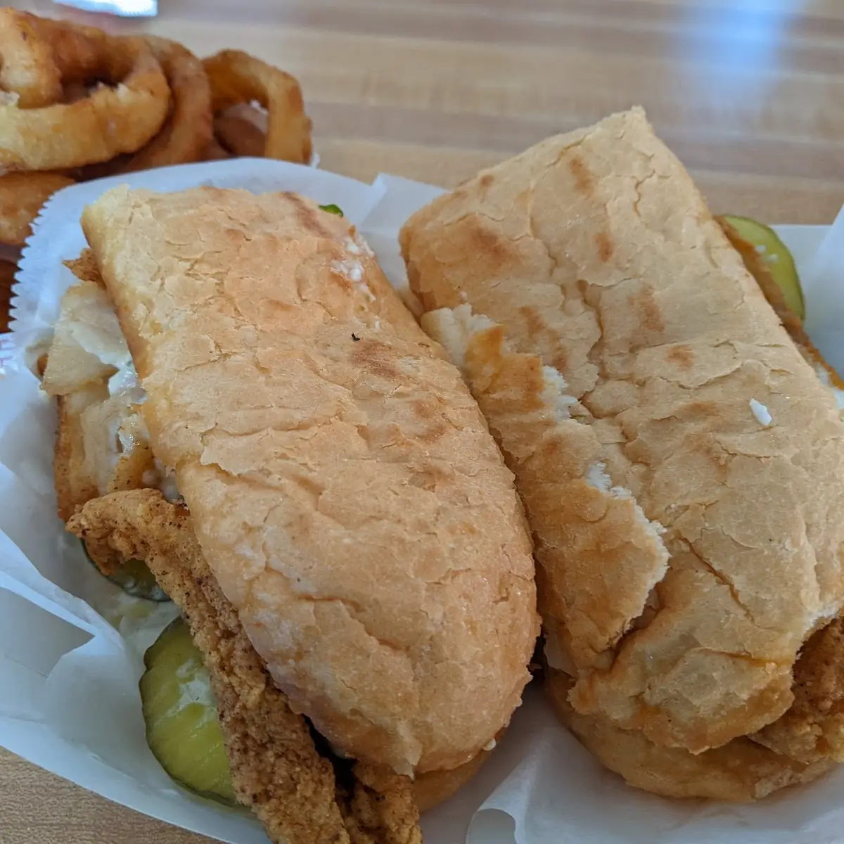 Catfish Fillet Sandwich