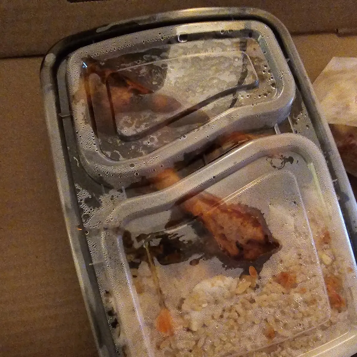 BBQ Spare Ribs with Chicken Fried Rice