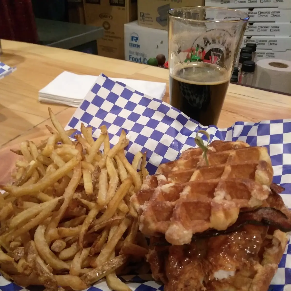Chicken & Waffles Sandwich
