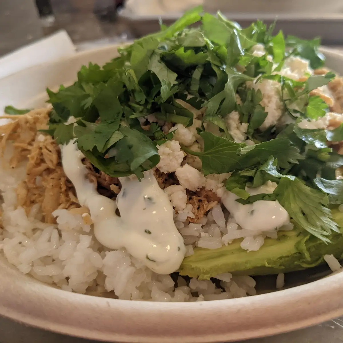 Chipotle Chicken Salad Plate