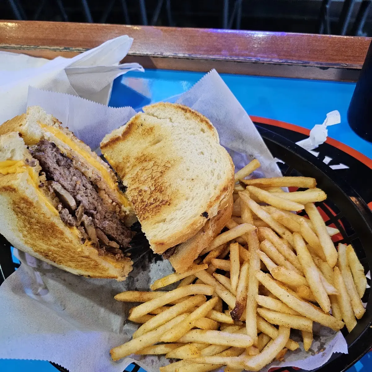Tru-Bleu Steak Sandwich