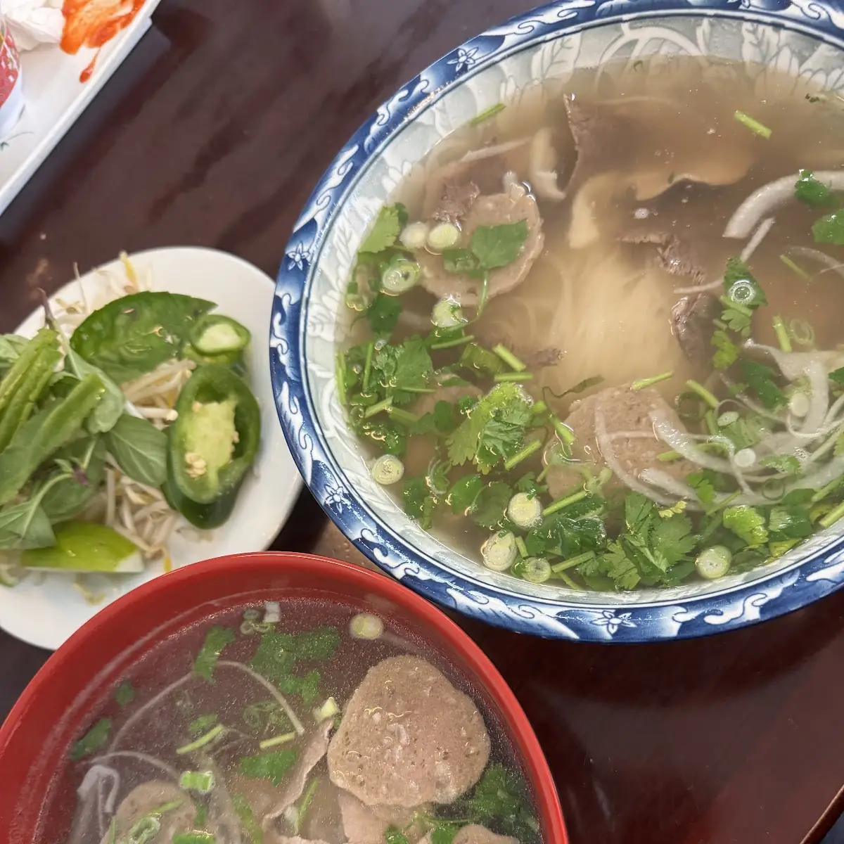 Beef Pho with Fresh Herbs