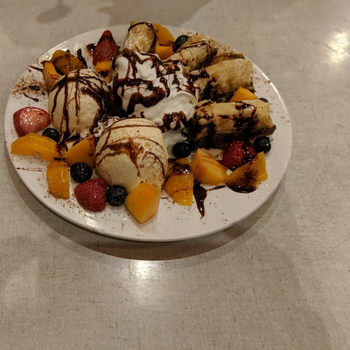 Chocolate Baklava Sundae