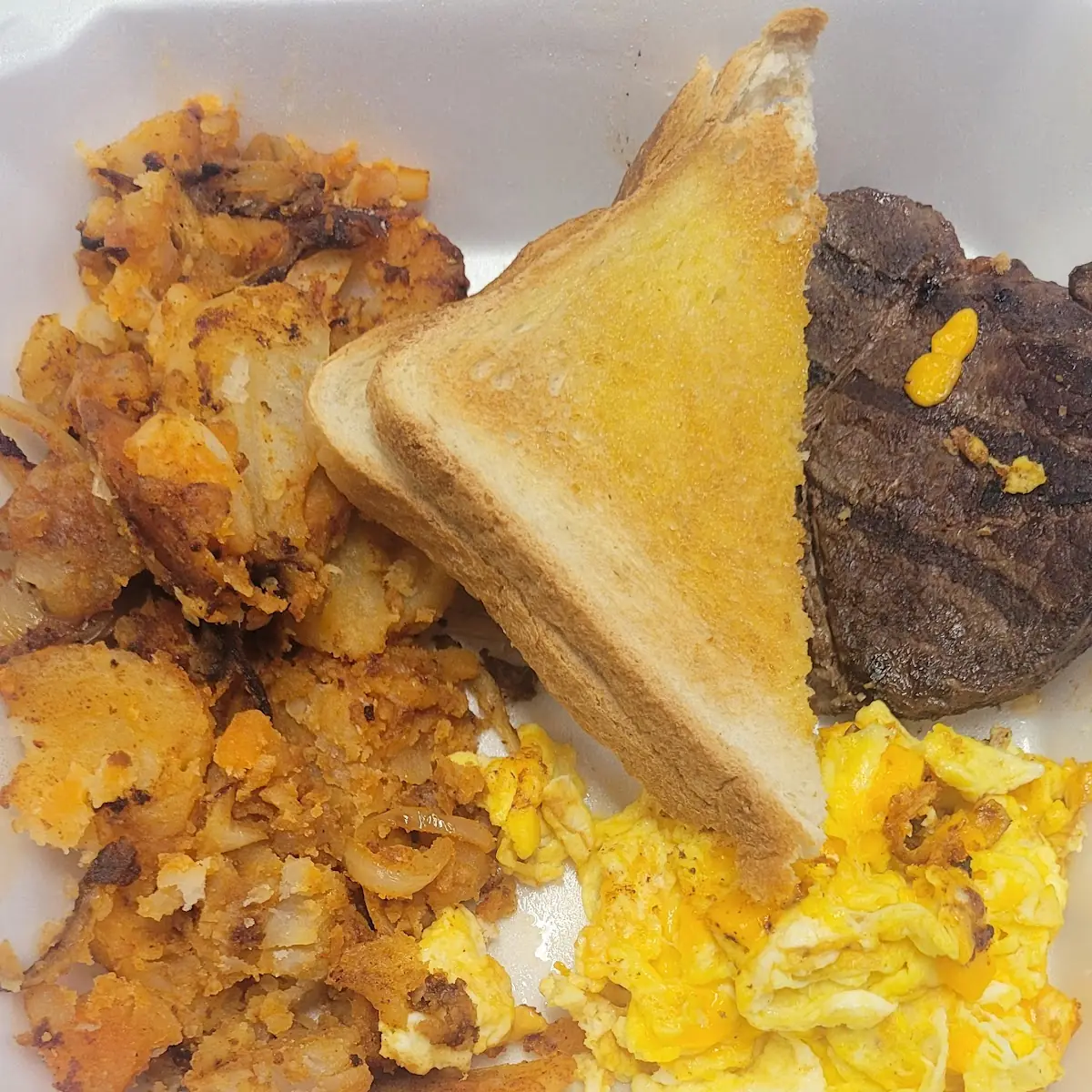 6oz Ribeye Steak and Eggs
