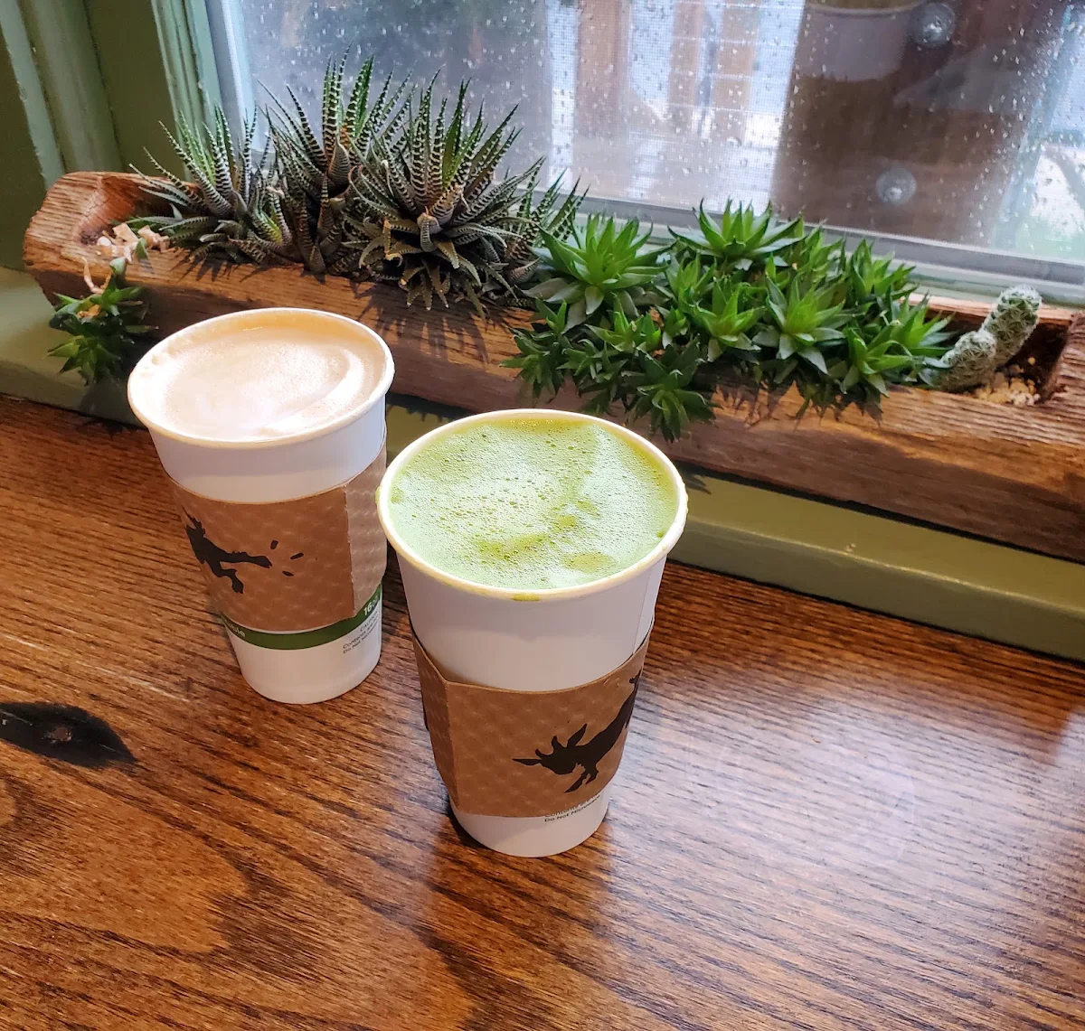 Strawberry Matcha Latte