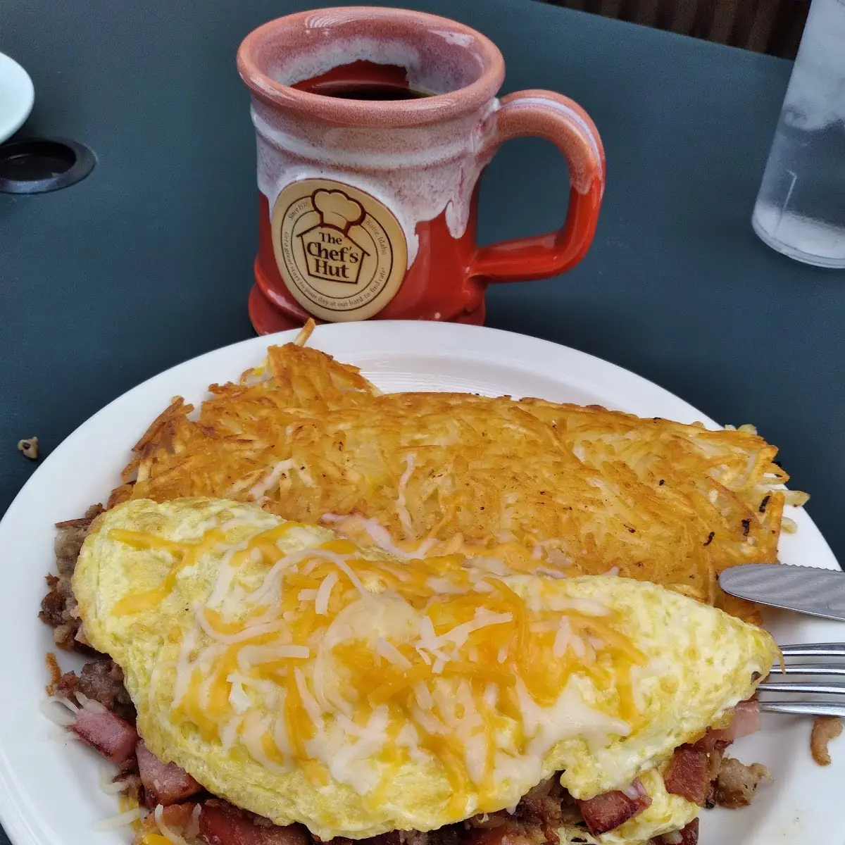 Ham and Cheese Omelette