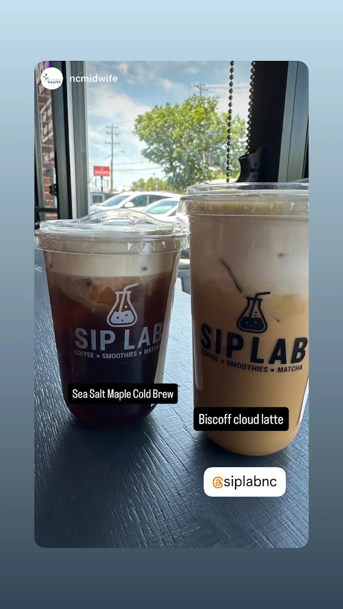 Iced Coffee with Cold Foam