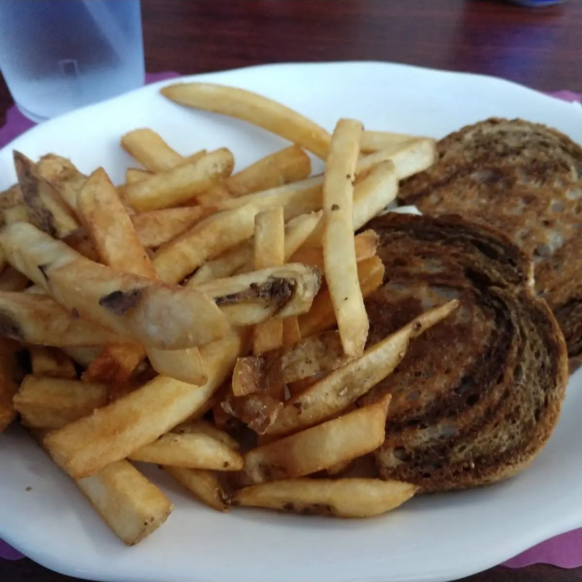 Grilled Cheese and Fries