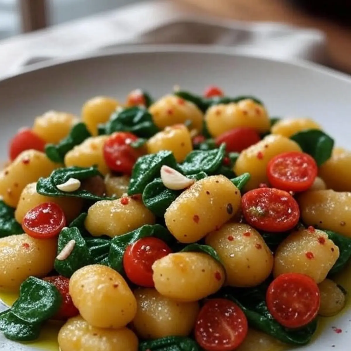 Parmigiano Gnocchi w Marinara Sauce