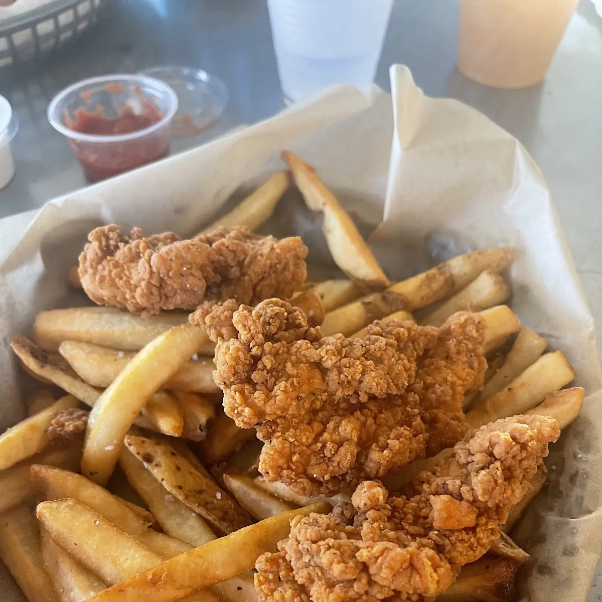 Chicken Tenders with Fries