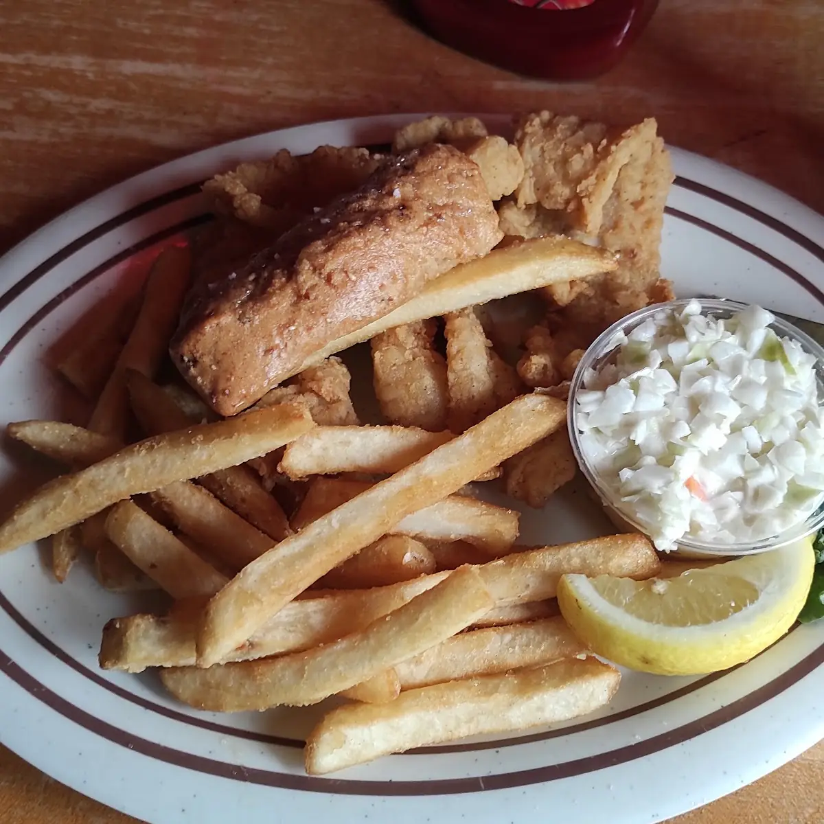 All You Can Eat Pollock Fish Fry
