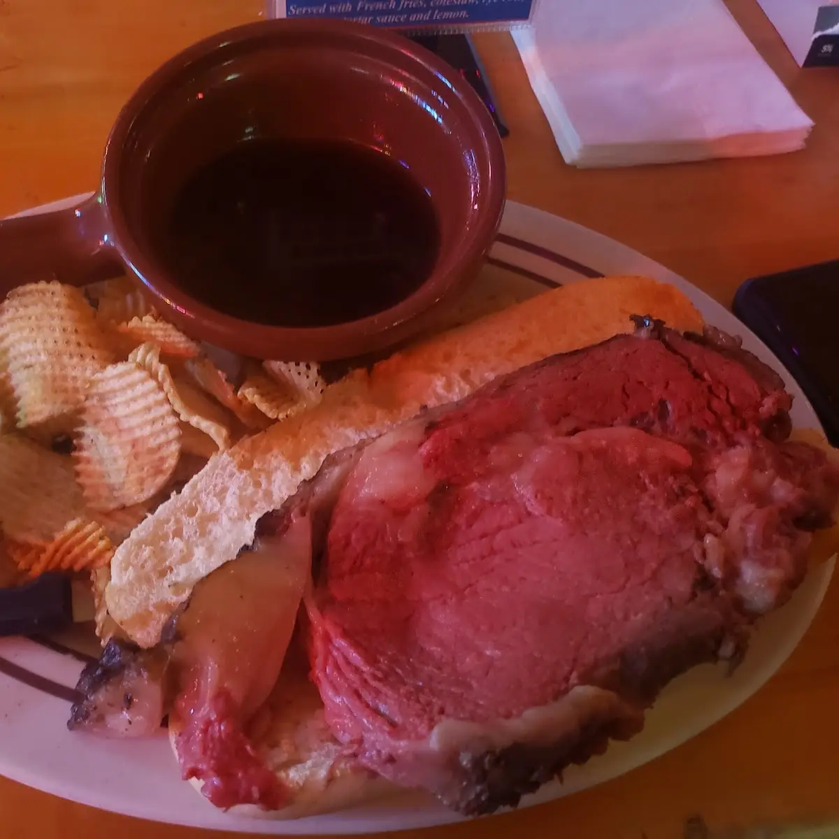 Prime Rib Sandwich