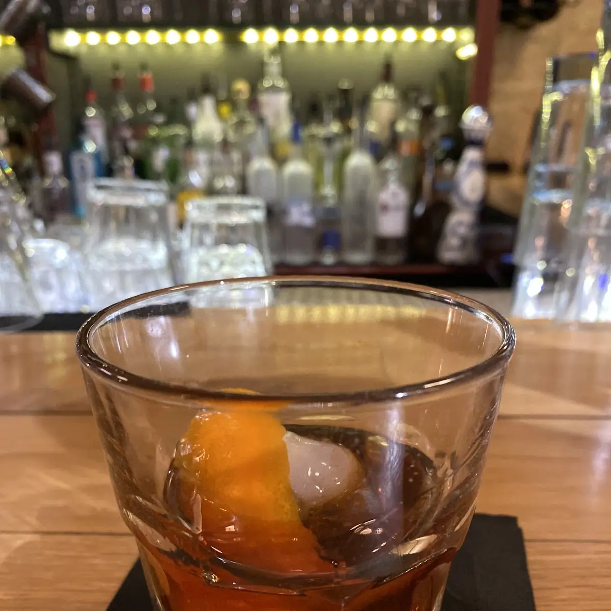 Cedar Smoked Old Fashioned