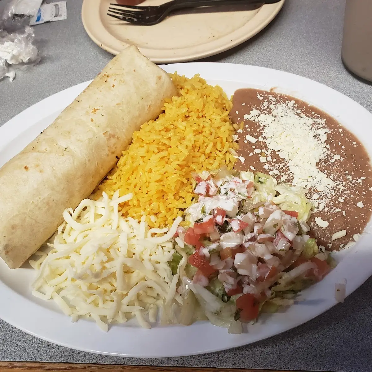 Burrito Deconstructed