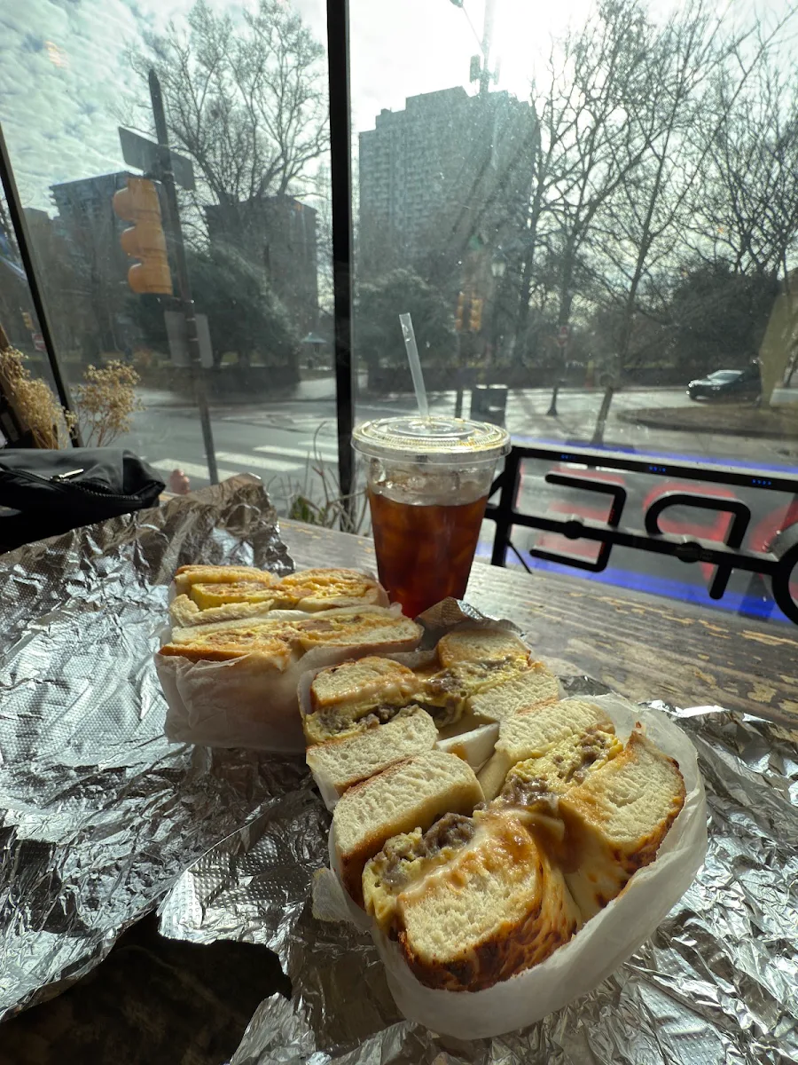 Spicy Bulgogi Egg and Cheese Bagel