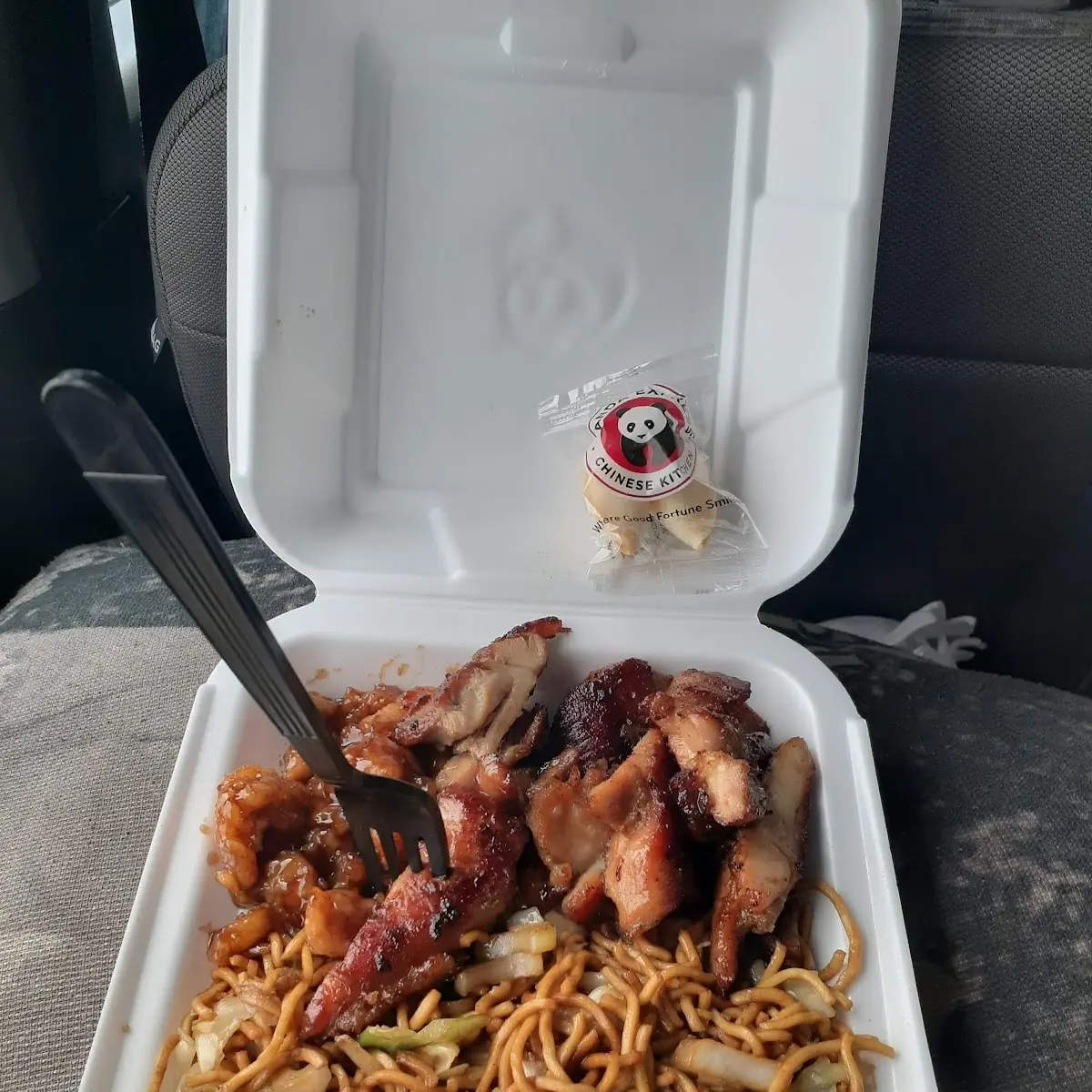 Orange Chicken Chow Mein
