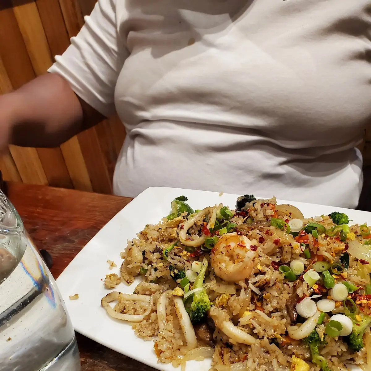 Seafood Basil Fried Rice