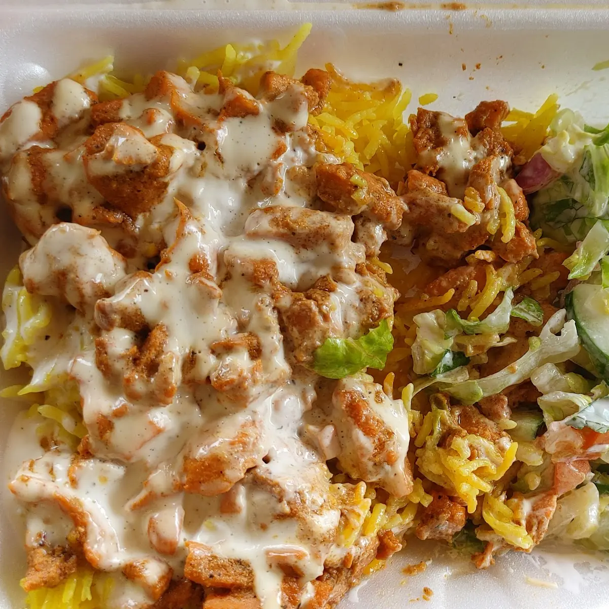 Chicken Gyro over Rice