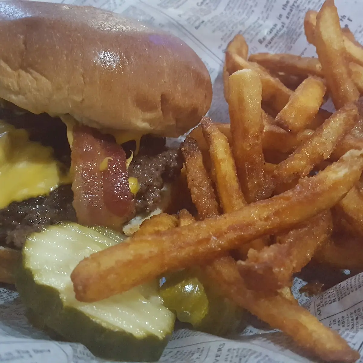 Bacon Cheese Burger
