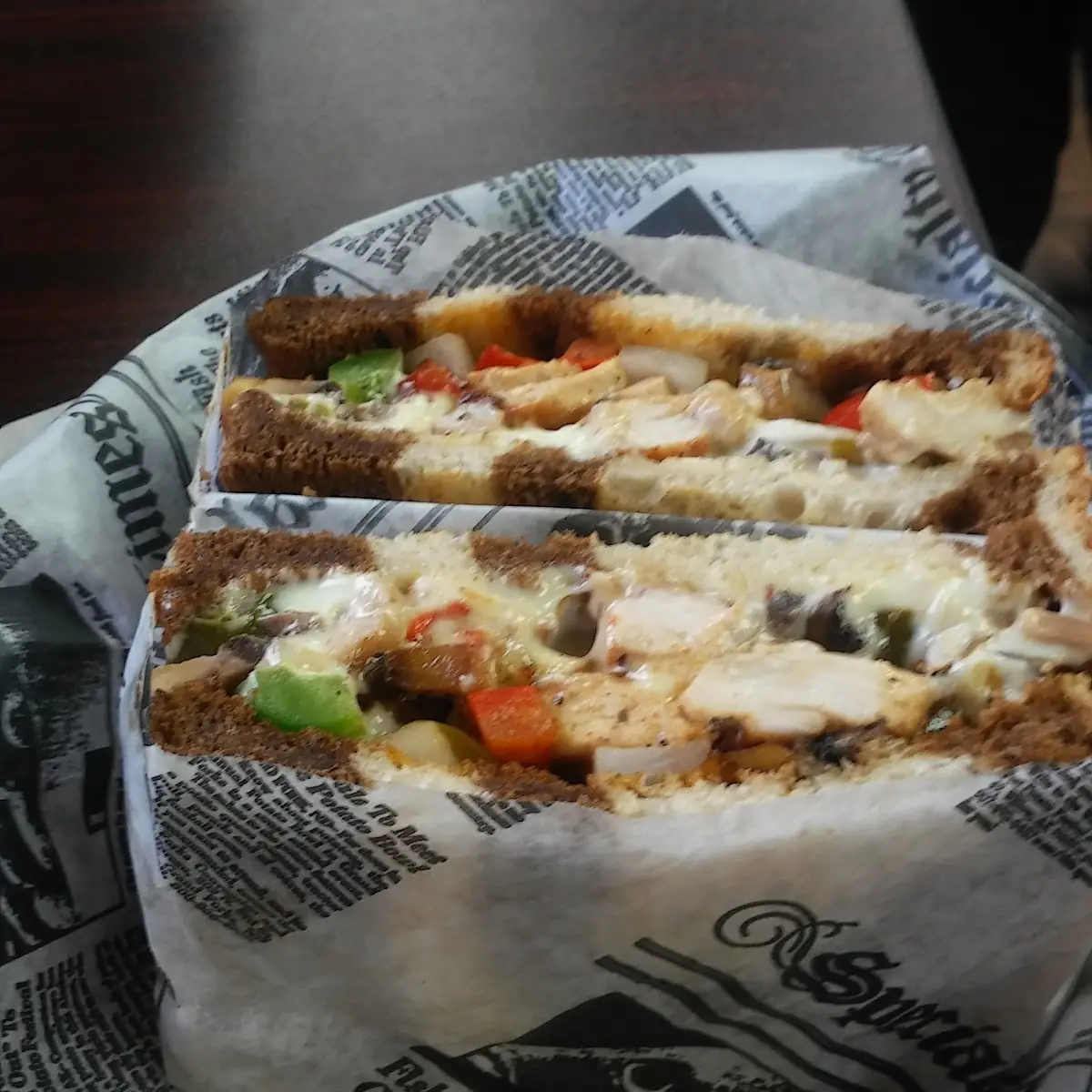 Chicken Melt Sandwich