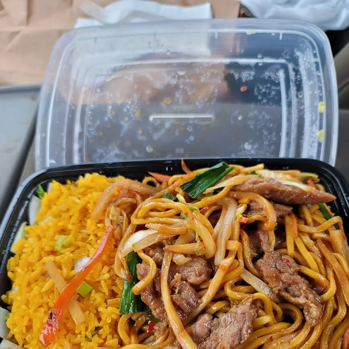 Roast Pork Chow Mein