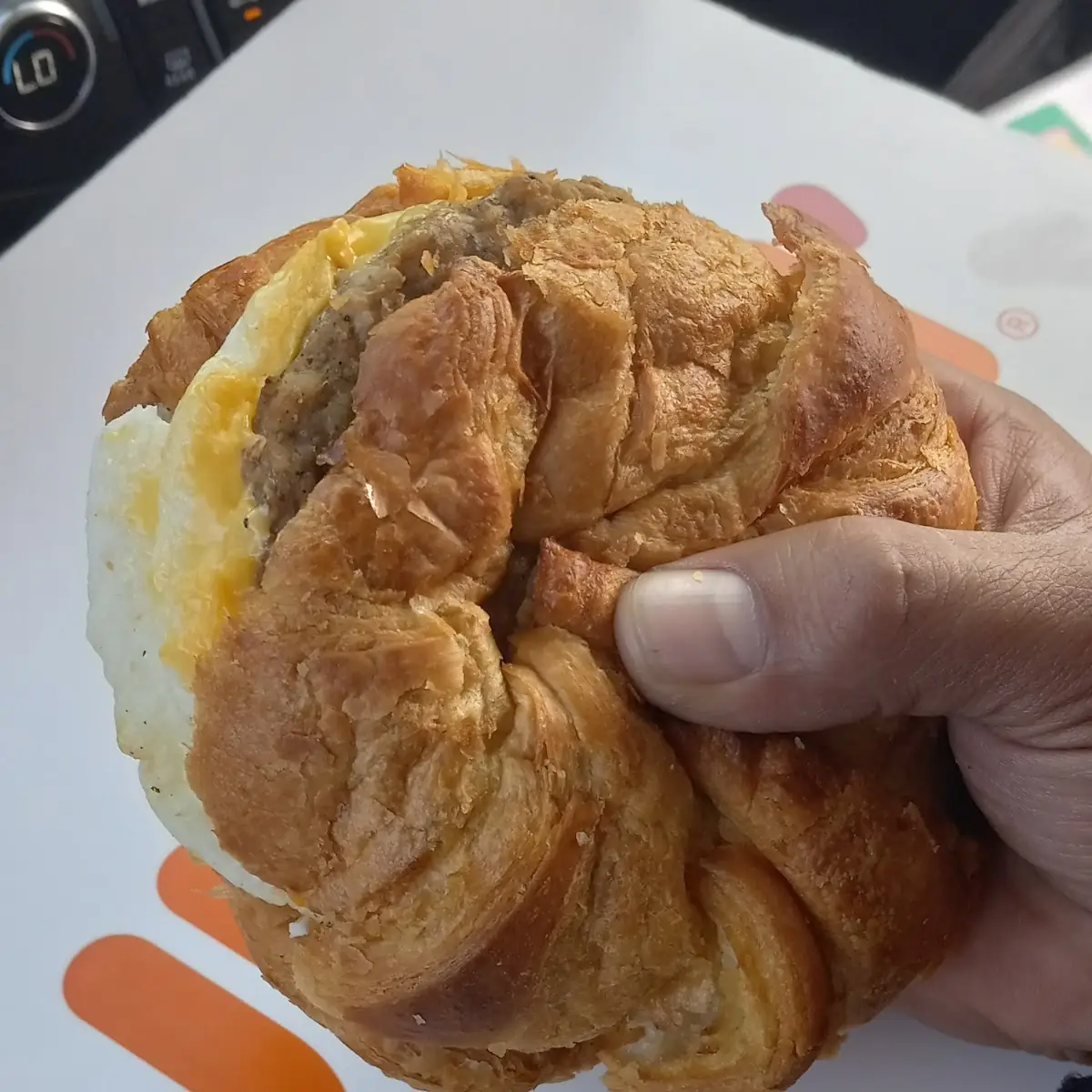 Sausage Egg Cheese Croissant