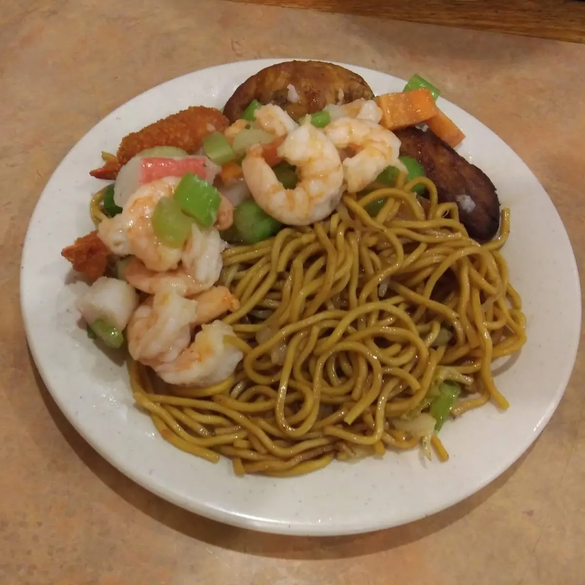 Shrimp or Beef Chop Mein