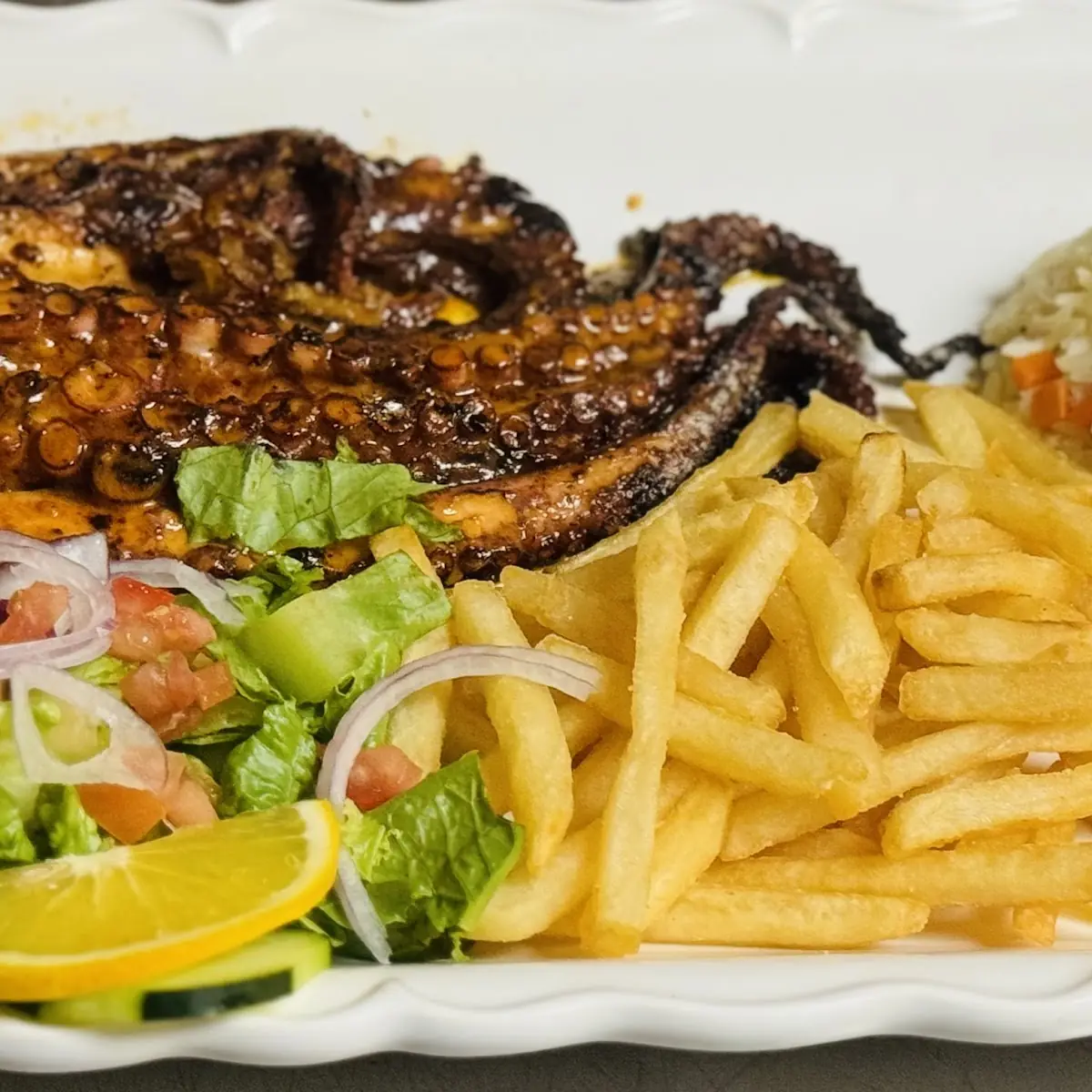 Pulpo Zarandeado