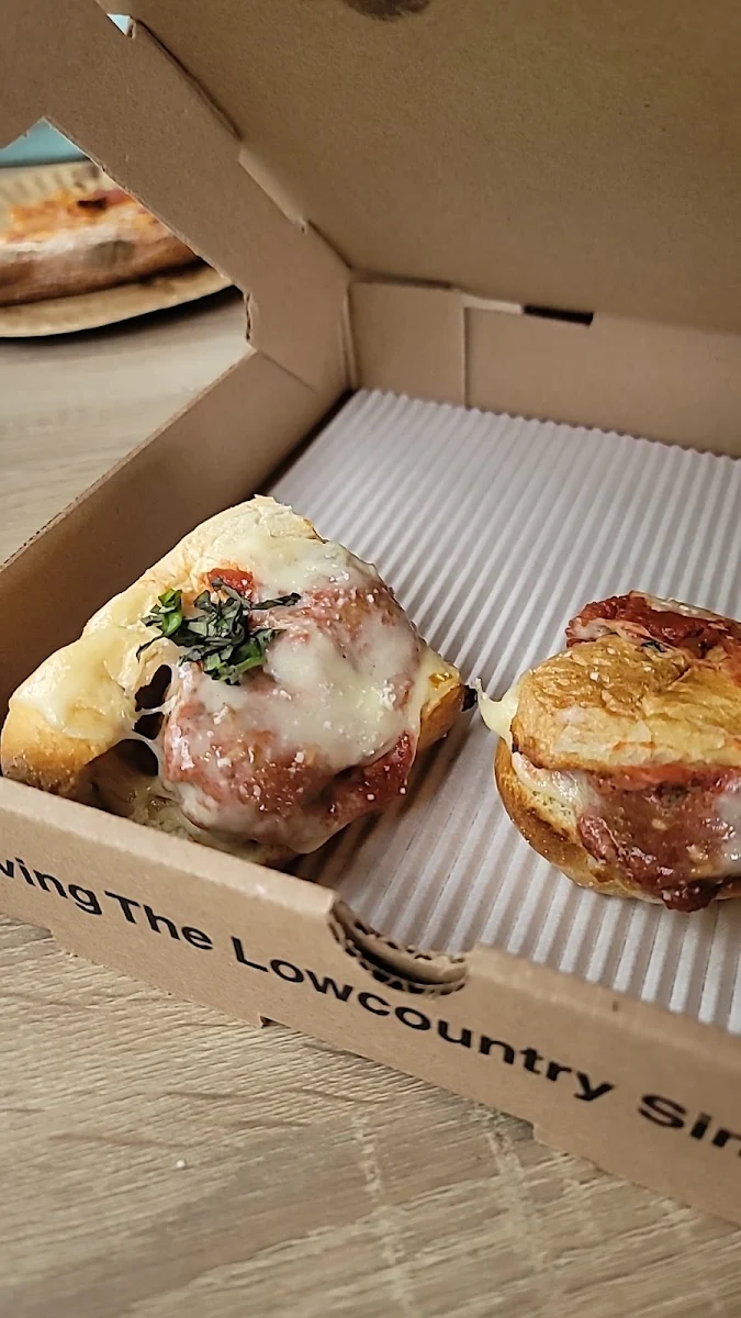 Meatball Parmesan Sandwich