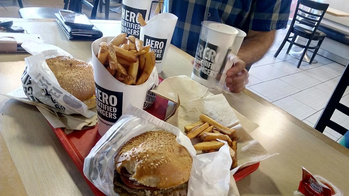 Signature Burger and Fries