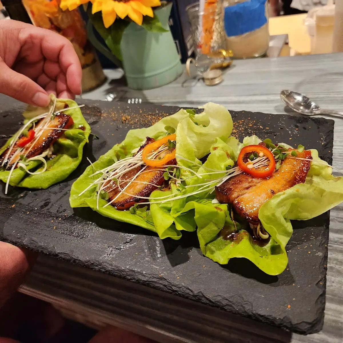 Pork Belly San Choy Bow