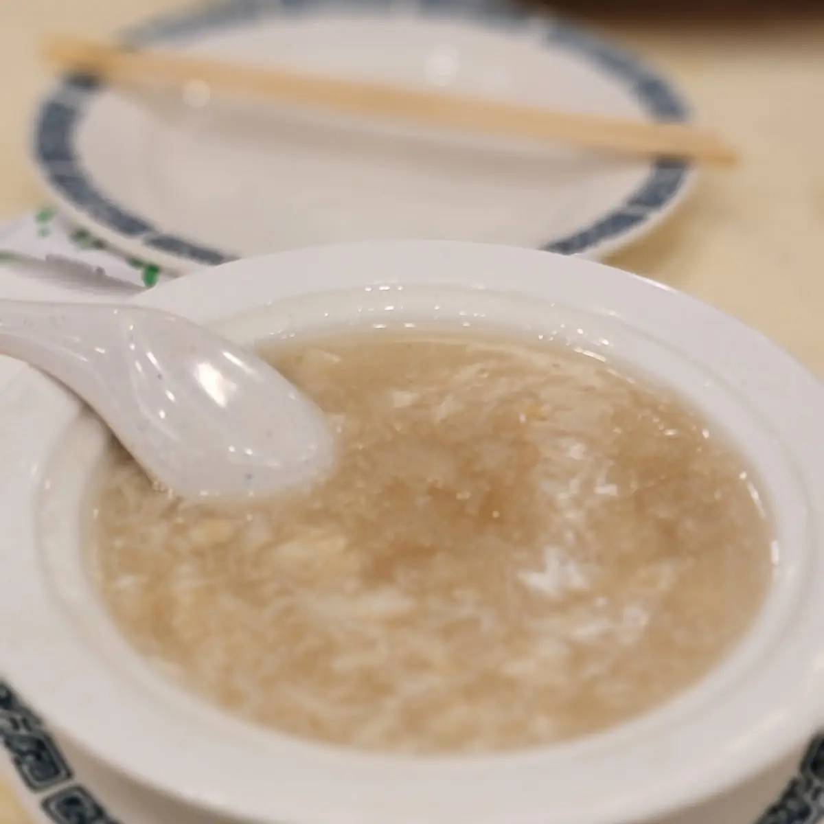 Double-Boiled Swallow Nest in Chicken Broth