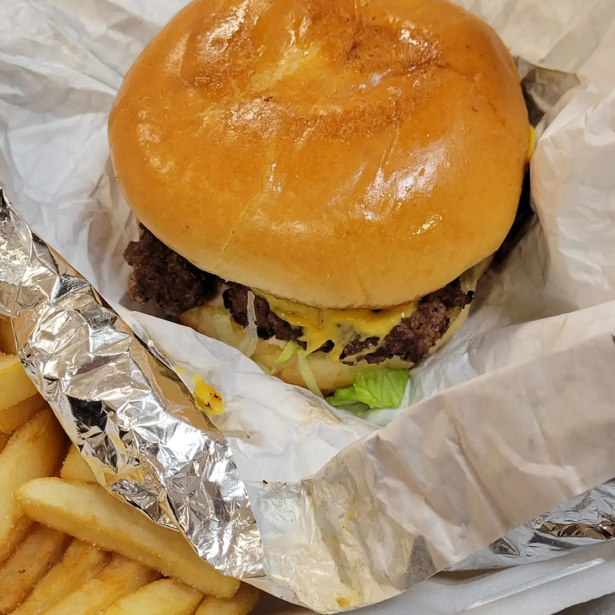 Smash Burger w Fries