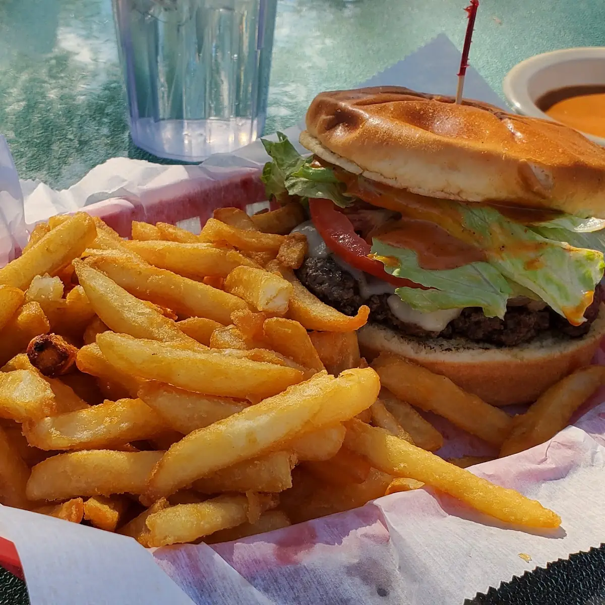 Bacon Pepper Jack Chipotle Burger