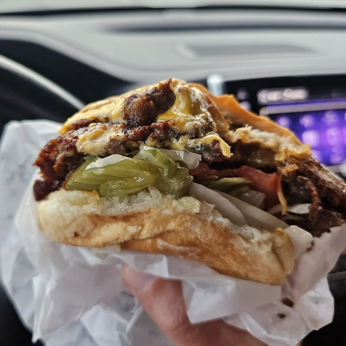 Triple Cheeseburger