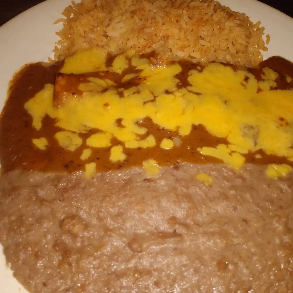Rice & Refried Beans