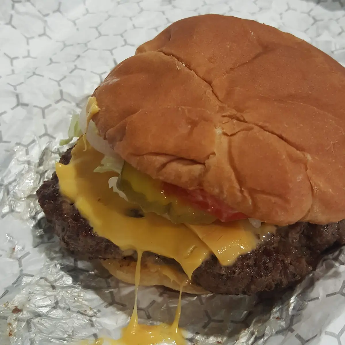 Burger and Fries
