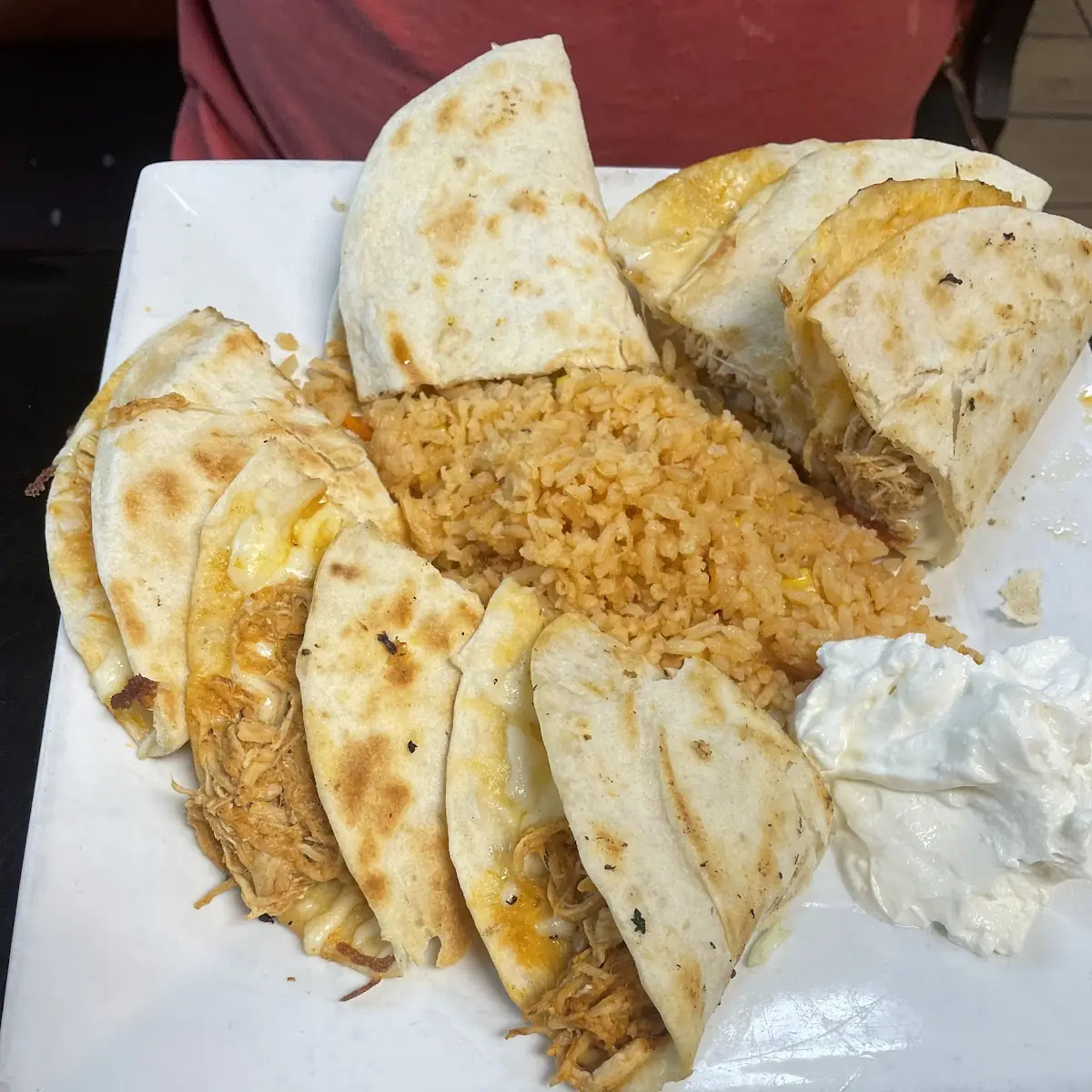 Shredded Chicken Quesadilla
