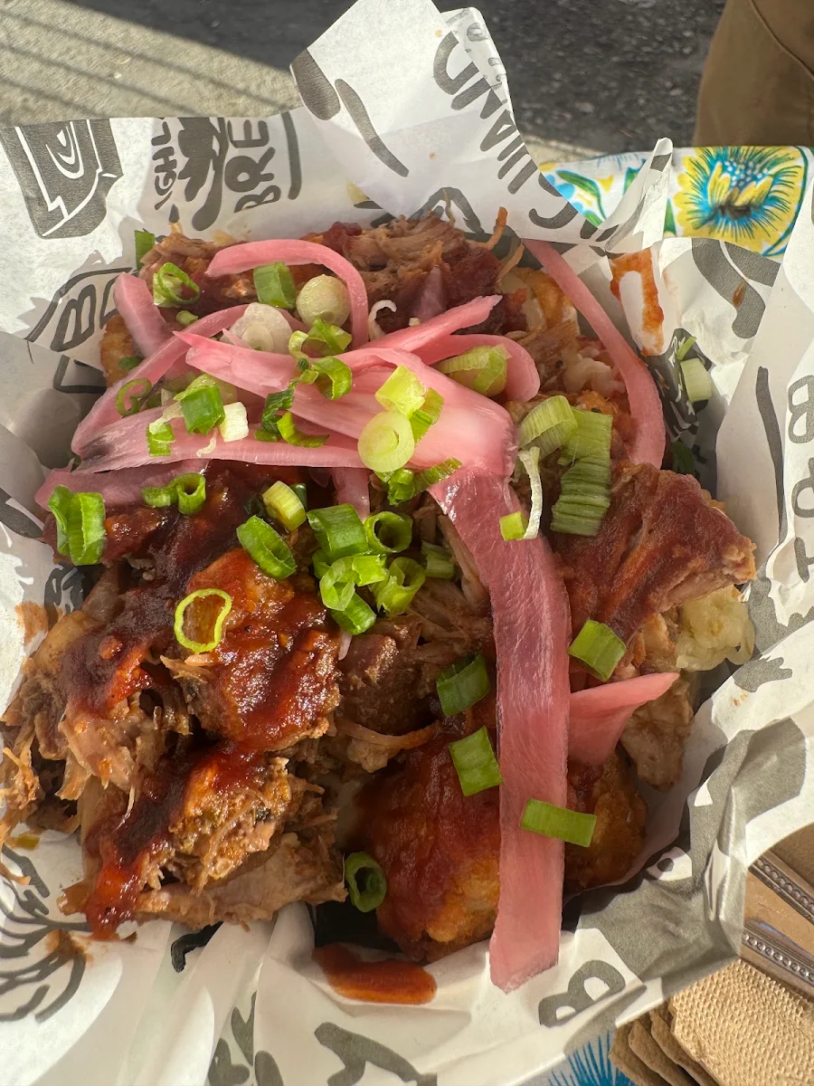 Pulled Pork Tater Tots